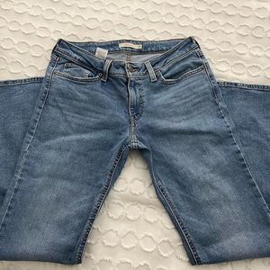 Women’s Levis super low bootcut jeans